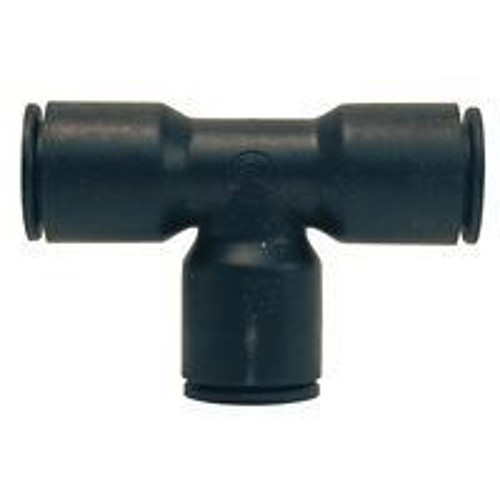 Composite Push on Tee, 1/4 in Tube Nominal, Brass